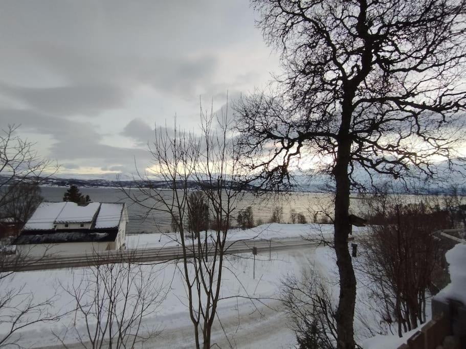 Apartment In Tromso With Sea And Mountain View Eksteriør billede