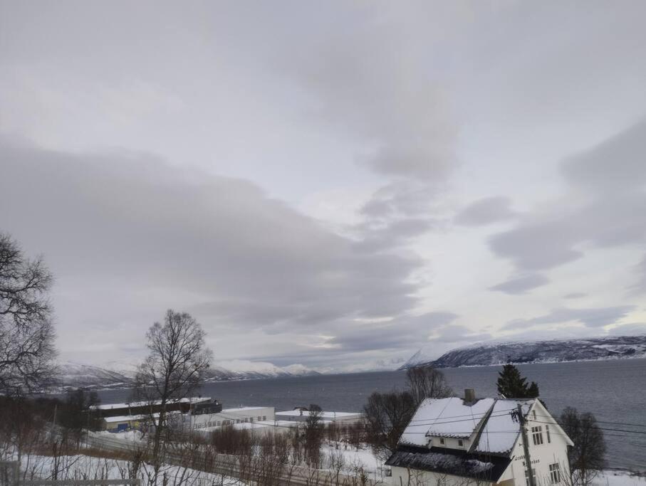 Apartment In Tromso With Sea And Mountain View Eksteriør billede